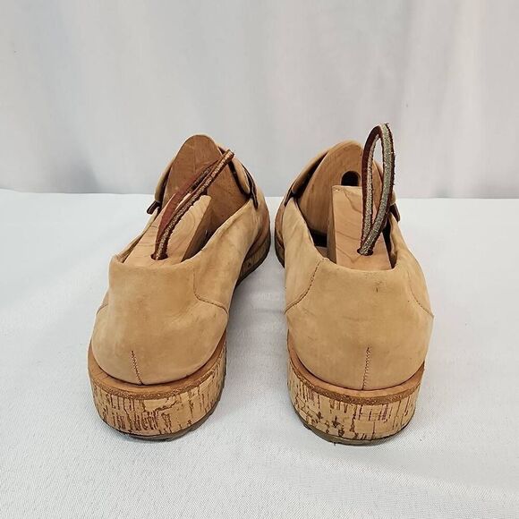 Aldo Size 7 Women's Calixta Suede Leather Cork Platform Loafers Casual Comfort G - Picture 4 of 8